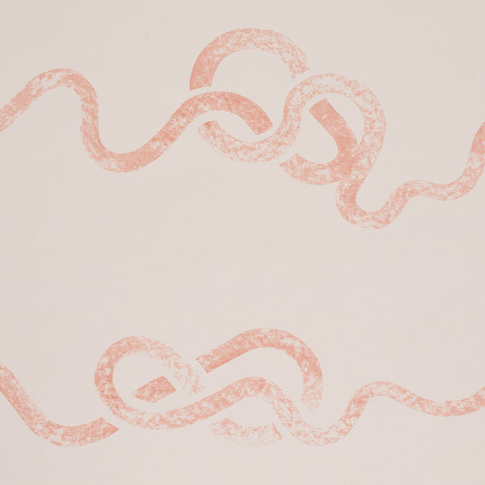 Schumacher Rhapsody Terracotta Wallpaper Sample 5015302