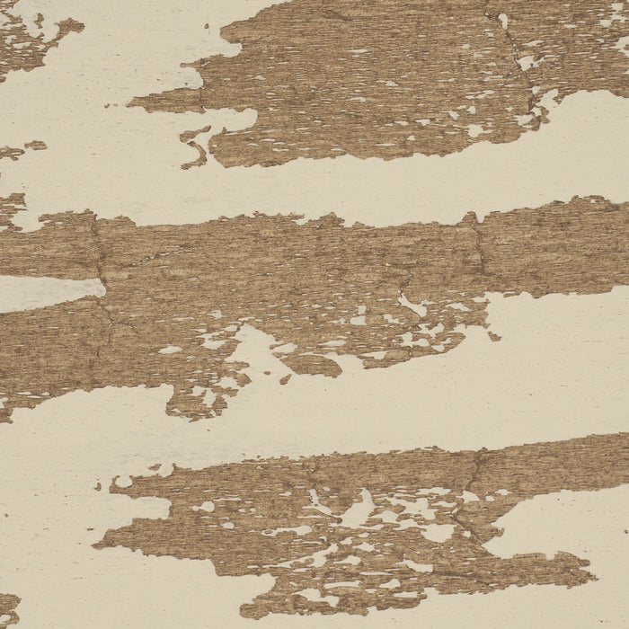 Schumacher Plastered Manuscript Birch Wallpaper Sample 5015330