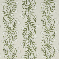 Schumacher Tasmanian Mimosa Ivory & Green Wallpaper 5015362