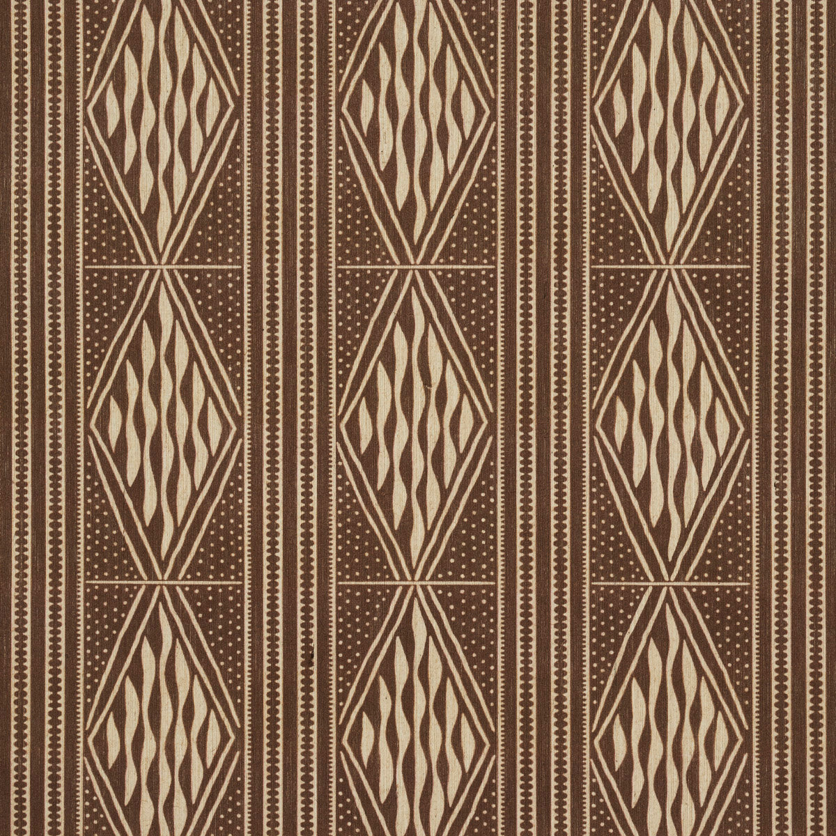 Schumacher Cassava Tobacco Wallpaper Sample 5015420