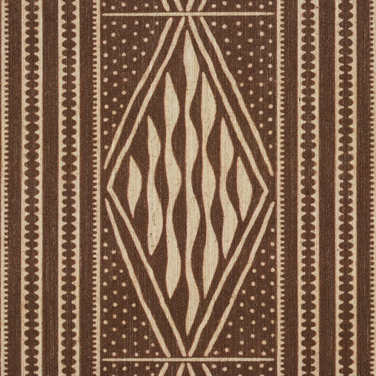 Schumacher Cassava Tobacco Wallpaper Sample 5015420