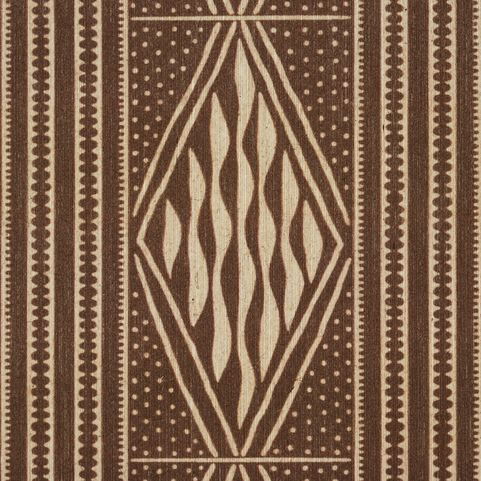 Schumacher Cassava Tobacco Wallpaper Sample 5015420