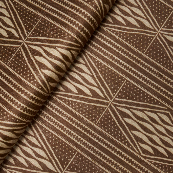 Schumacher Cassava Tobacco Wallpaper Sample 5015420
