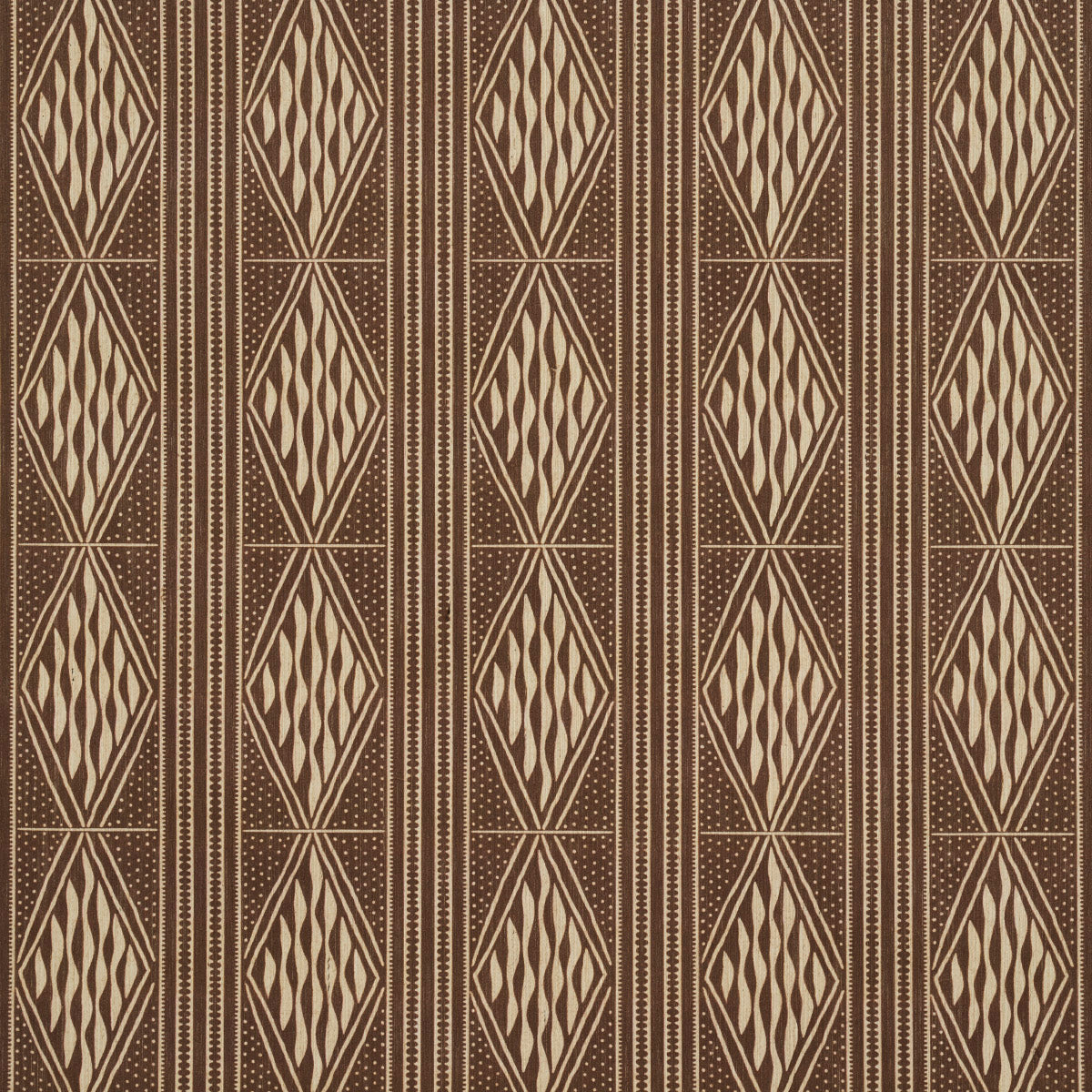 Schumacher Cassava Tobacco Wallpaper Sample 5015420