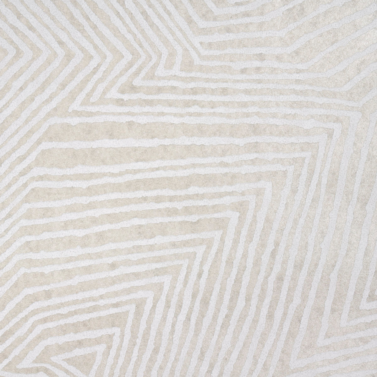 Schumacher Labyrinth Grand Soft Silver Wallpaper Sample 5015432