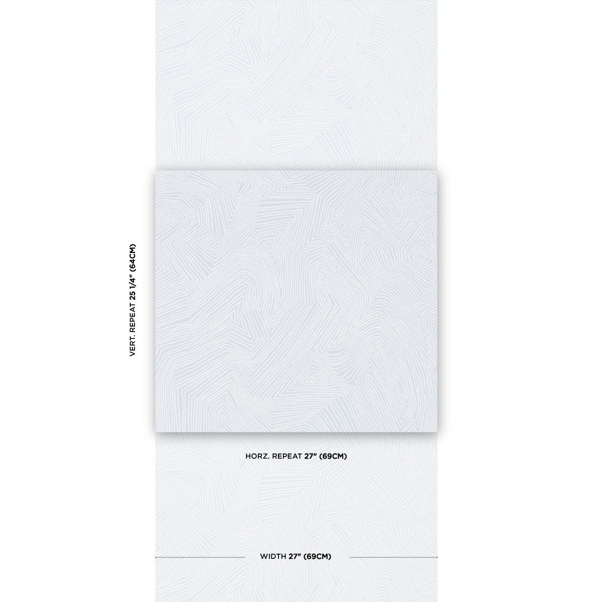 Schumacher Labyrinth Grand Sky Wallpaper Sample 5015433