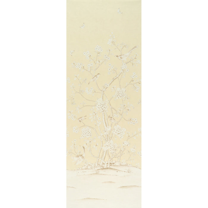Schumacher Chinois Palais Panel Butter Wallpaper 5015443