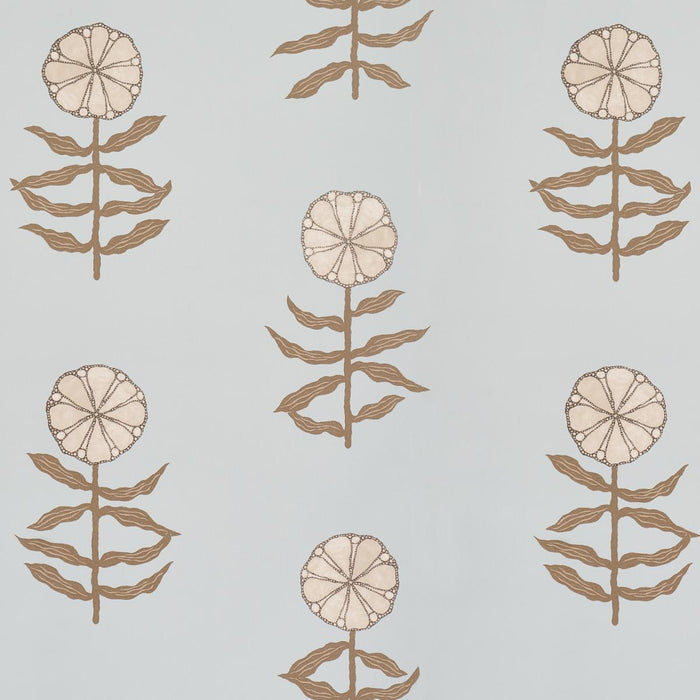 Schumacher Pretty Petals Sky Wallpaper Sample 5015453