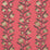 Schumacher Thistle Vine Red & Gold Wallpaper Sample 5015480