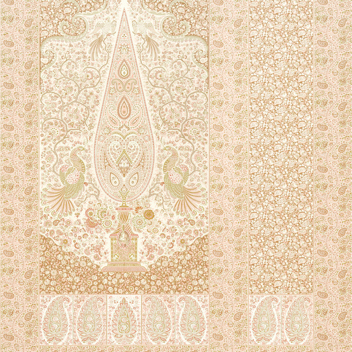 Schumacher Colmery Paisley Panel Set PeTale Wallpaper Sample 5015512