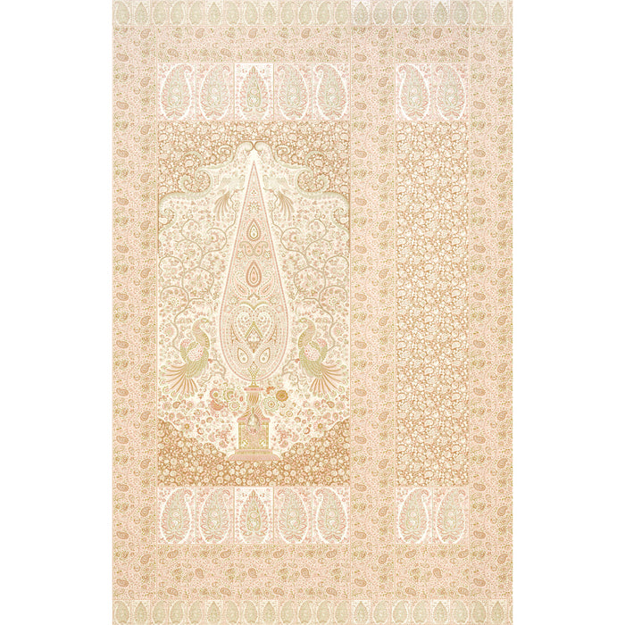 Schumacher Colmery Paisley Panel Set PeTale Wallpaper Sample 5015512