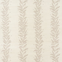 Schumacher Tendril Stripe Sisal Natural Wallpaper 5015561