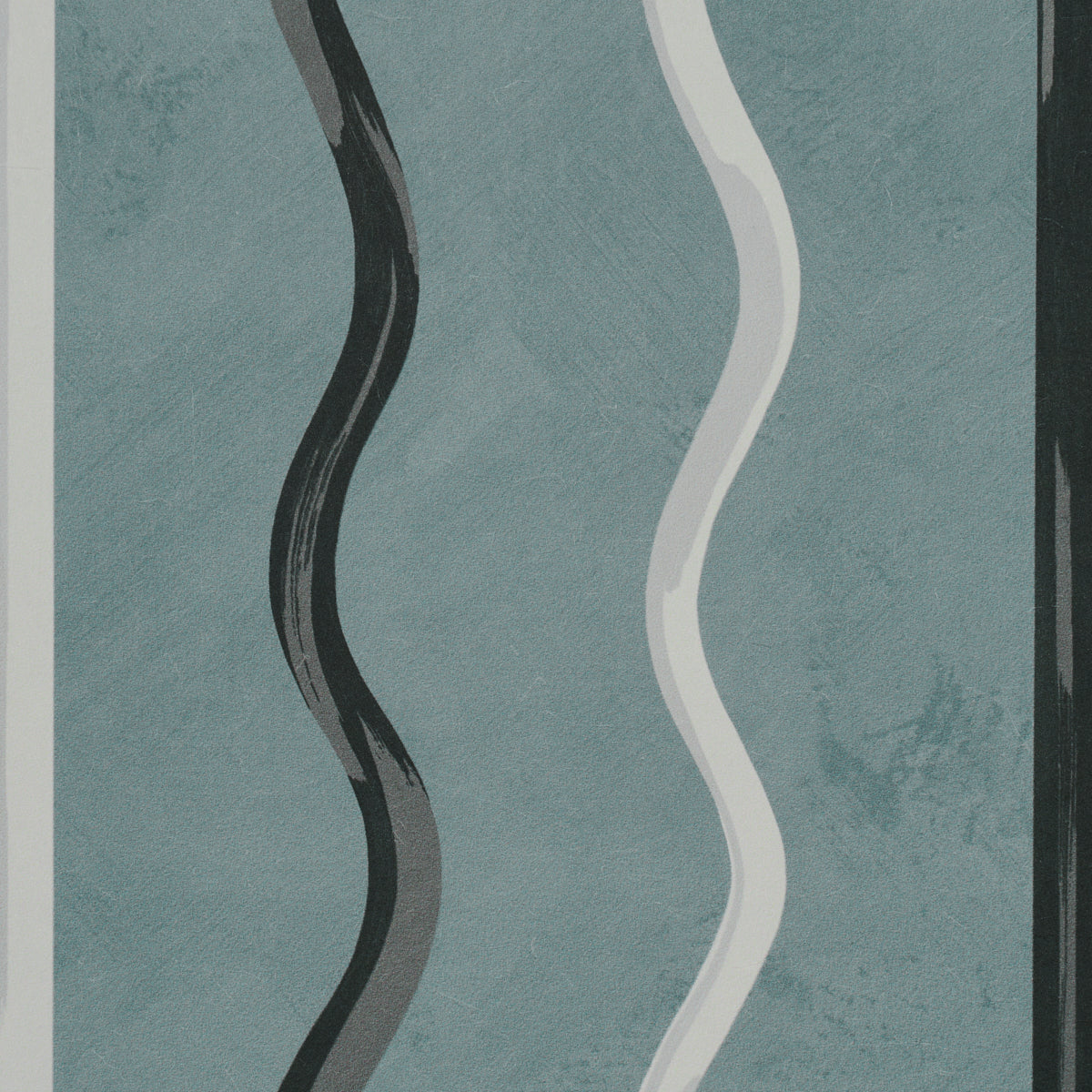 Schumacher Affogato Blue Gray Wallpaper Sample 5015570