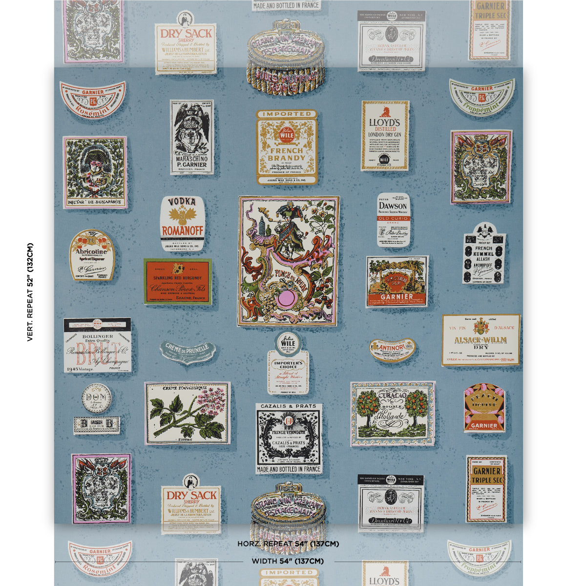 Schumacher Salud Curacao Wallpaper Sample 5015601