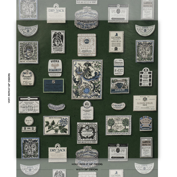 Schumacher Salud Rosemary Wallpaper Sample 5015602