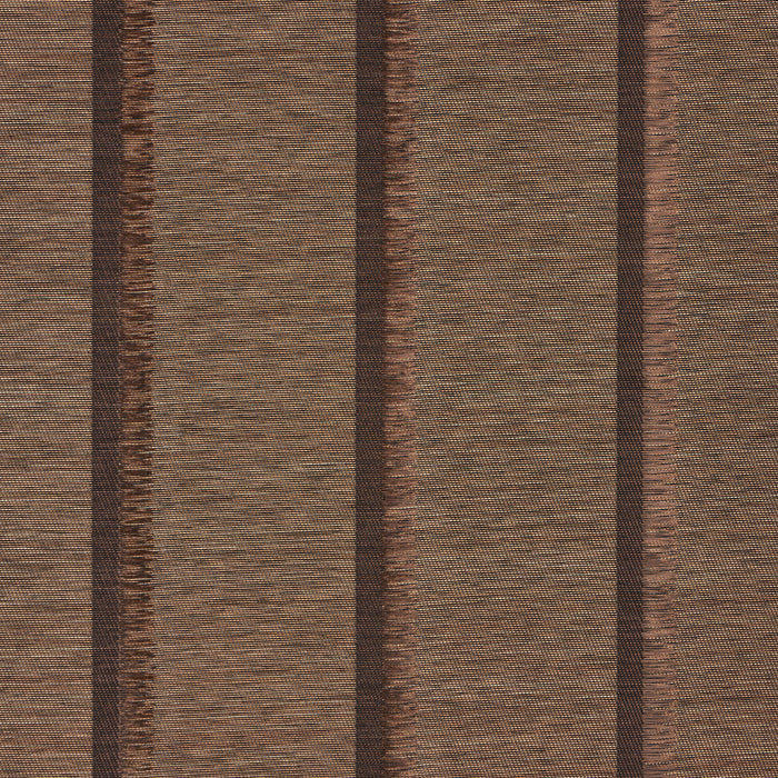 Schumacher Axel Fringe Wallcovering Brown/Copper Wallpaper Sample 5015711