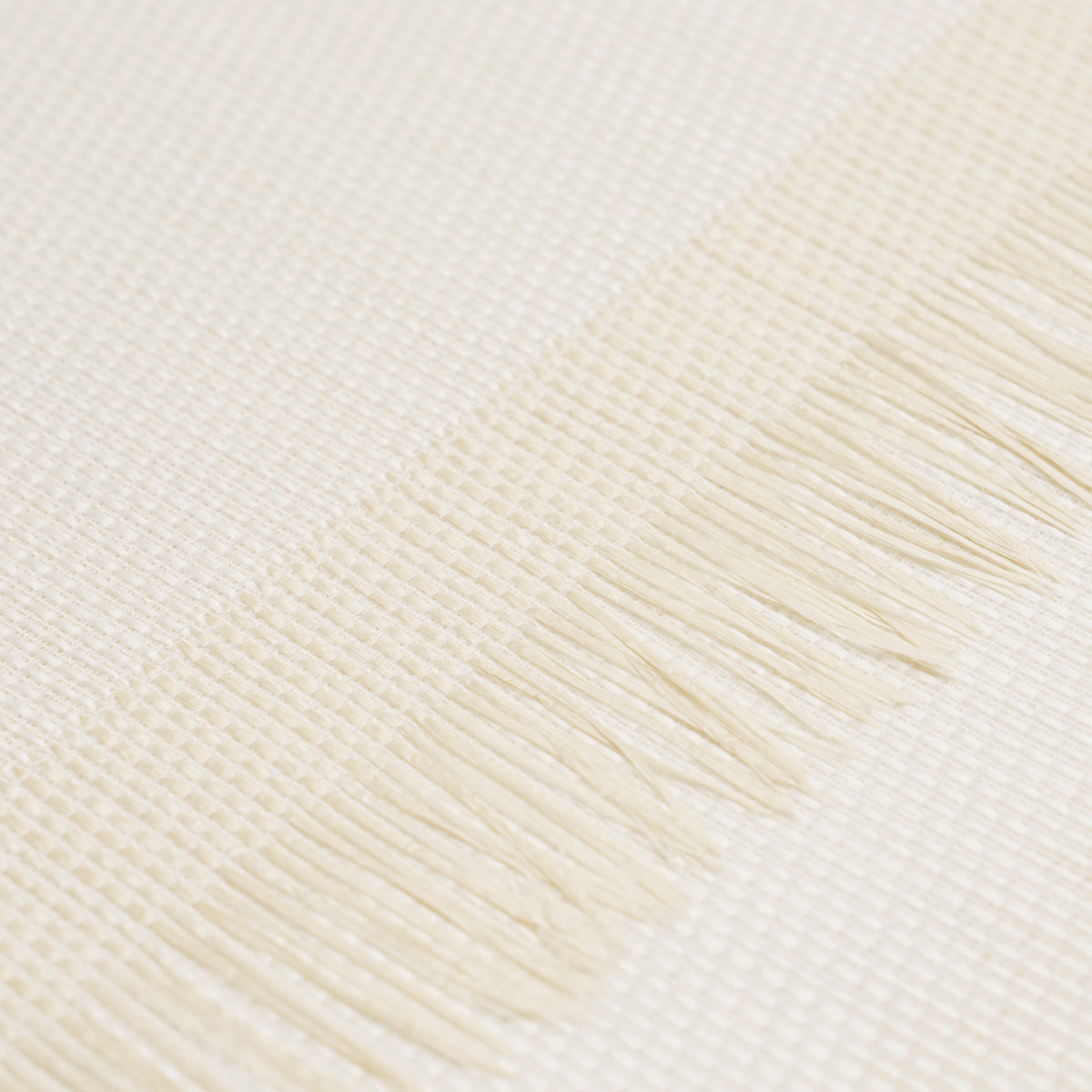 Schumacher Axel Fringe Wallcovering Parchment Wallpaper Sample 5015712