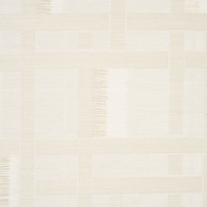 Schumacher Axel Plaid Wallcovering Parchment Wallpaper Sample 5015720