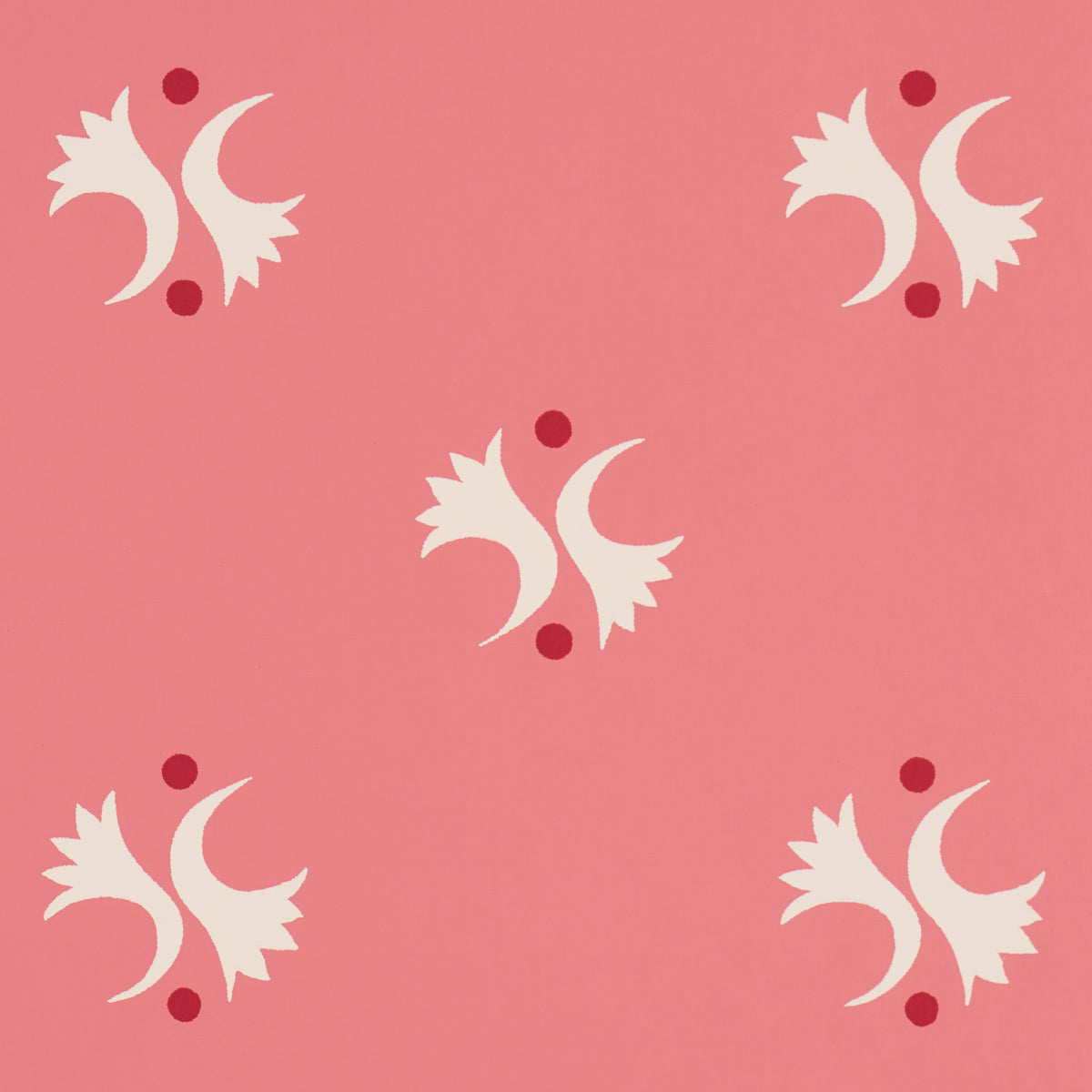 Schumacher Lavigne Rouge Wallpaper Sample 5015730