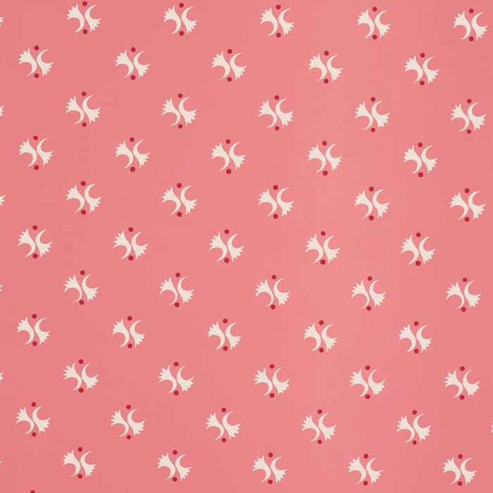 Schumacher Lavigne Rouge Wallpaper Sample 5015730