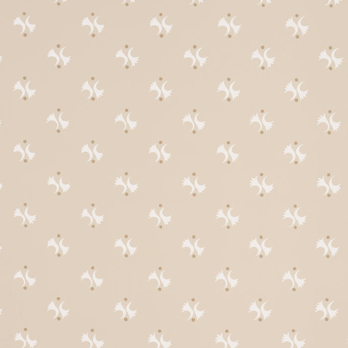Schumacher Lavigne Natural Wallpaper Sample 5015731