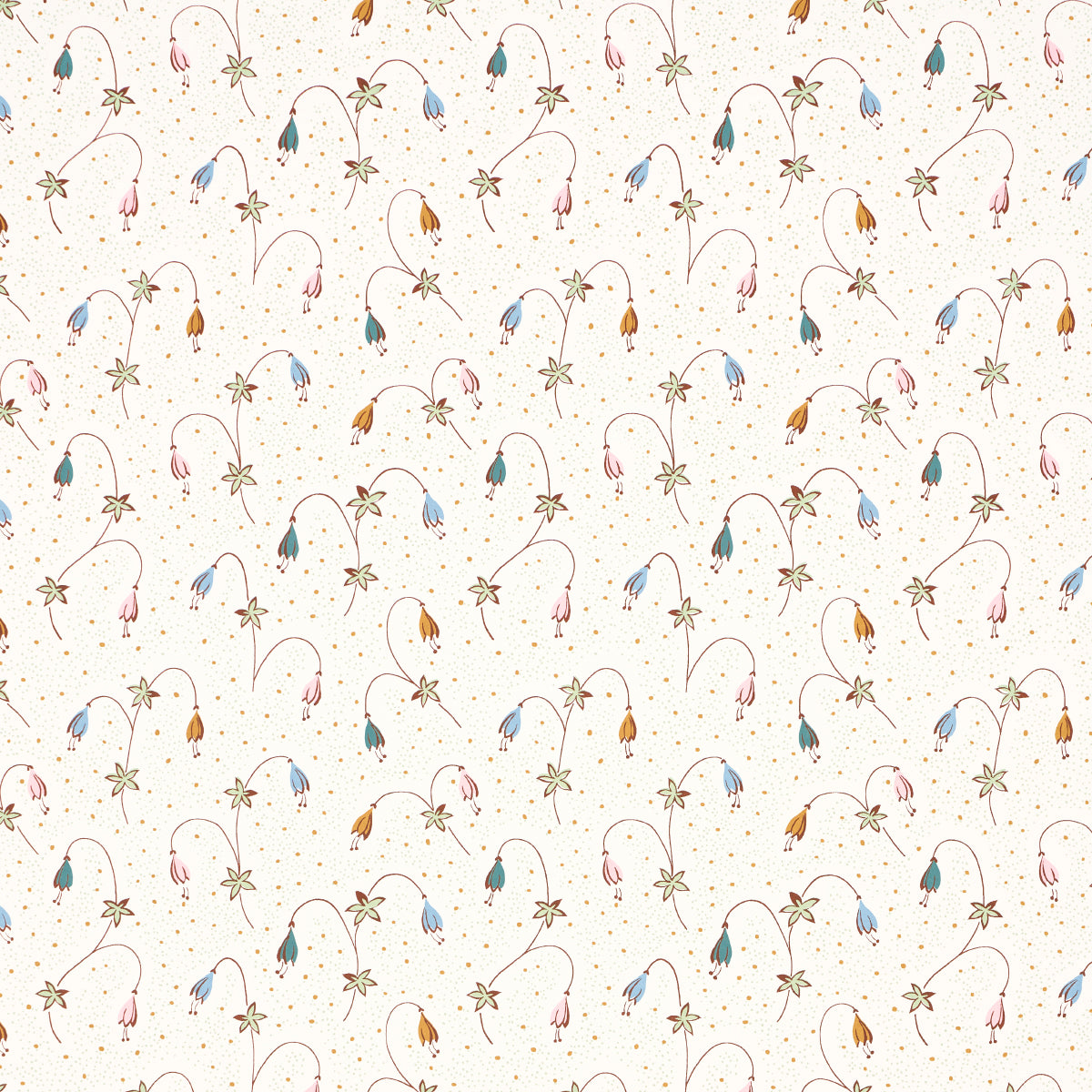 Schumacher Lolly Floral Confetti Wallpaper Sample 5015751