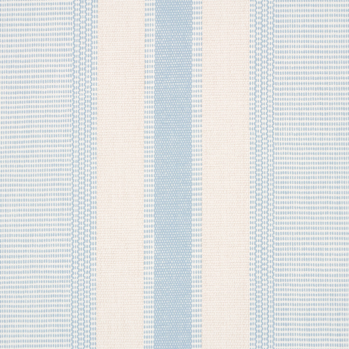 Schumacher Ipala Stripe Vinyl Sky Wallpaper 5015800