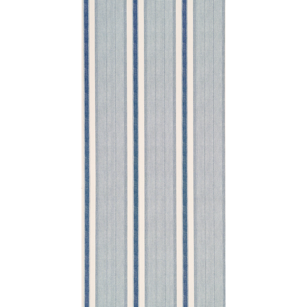Schumacher Ipala Stripe Vinyl Ocean Wallpaper 5015801