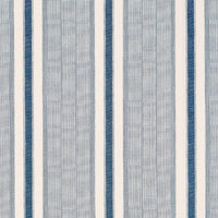 Schumacher Ipala Stripe Vinyl Ocean Wallpaper 5015801