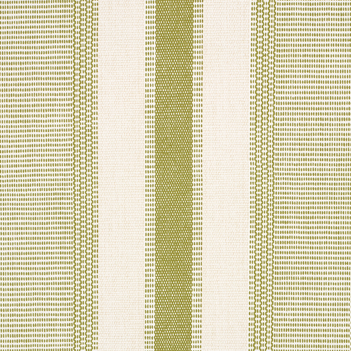 Schumacher Ipala Stripe Vinyl Fern Wallpaper 5015802