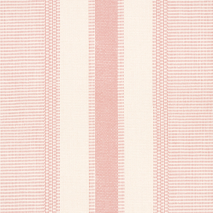 Schumacher Ipala Stripe Vinyl Blush Wallpaper 5015803