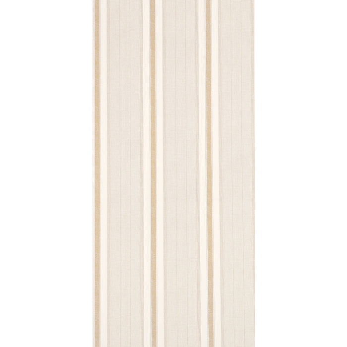 Schumacher Ipala Stripe Vinyl Bisque Wallpaper Sample 5015805