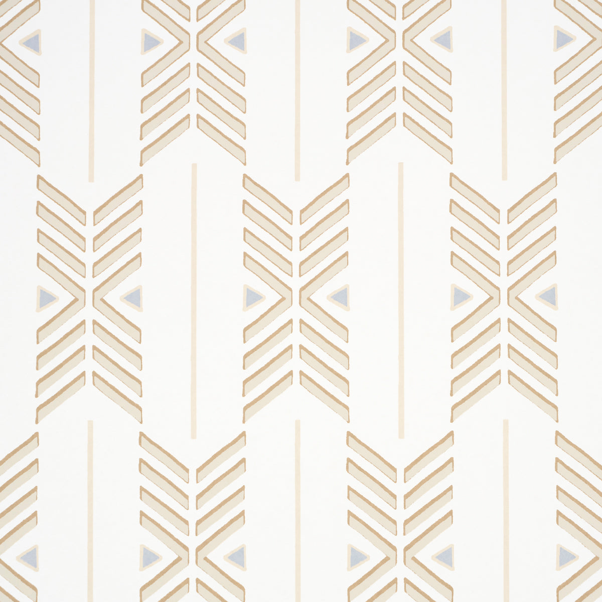 Schumacher Quiver Sesame Wallpaper 5015810