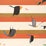 Schumacher Flying West Orange Wallpaper Sample 5015852