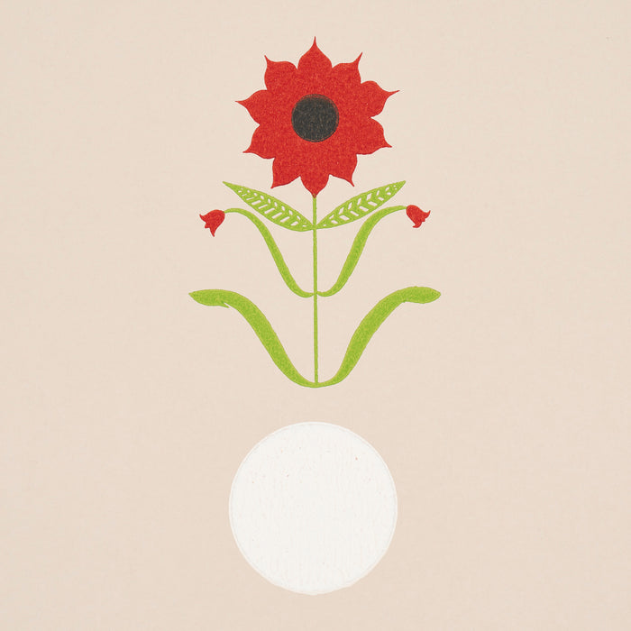 Schumacher Forget Me Dots Neutral Wallpaper Sample 5015880