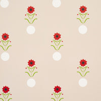 Schumacher Forget Me Dots Neutral Wallpaper 5015880