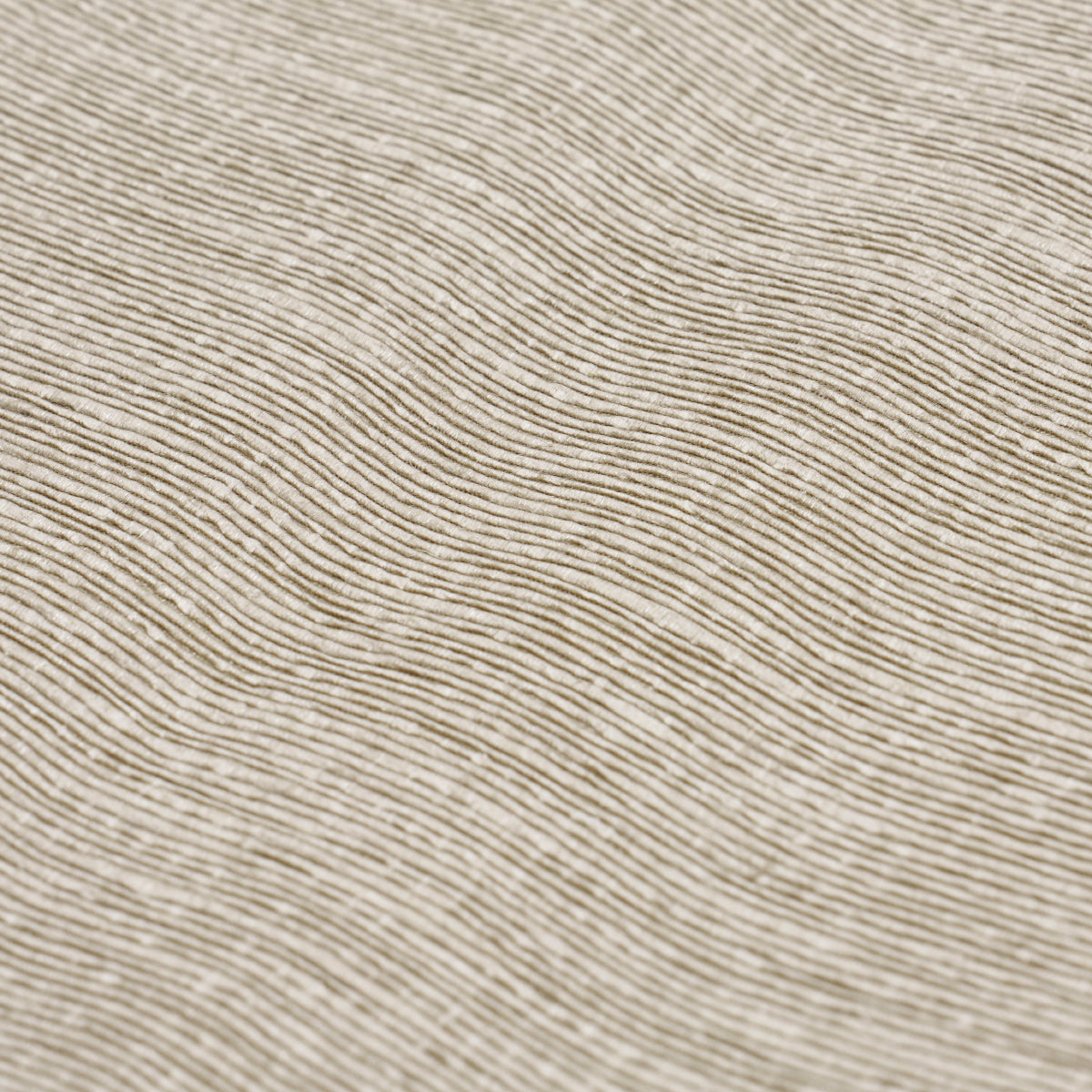 Schumacher Linen Plisse Wallcovering Natural Wallpaper Sample 5015894