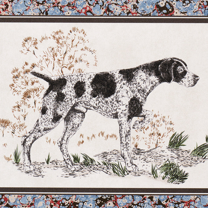 Schumacher Chaser's Legacy Slate Wallpaper Sample 5016080