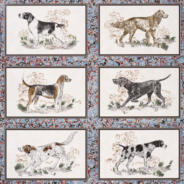 Schumacher Chaser's Legacy Slate Wallpaper Sample 5016080