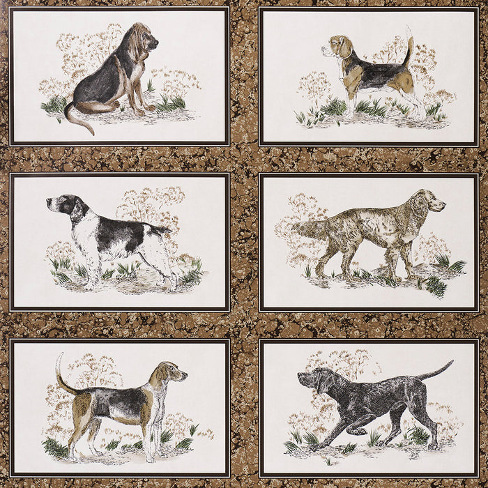 Schumacher Chaser's Legacy Bark Wallpaper Sample 5016081