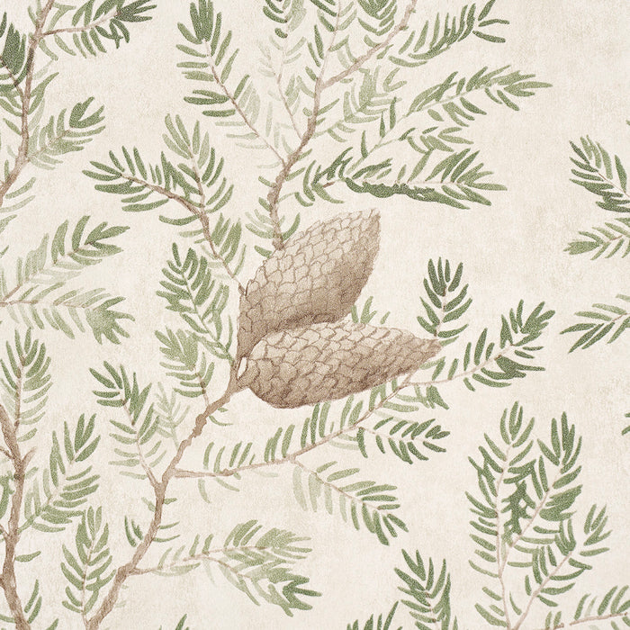 Schumacher Pinewood Spruce Wallpaper Sample 5016090