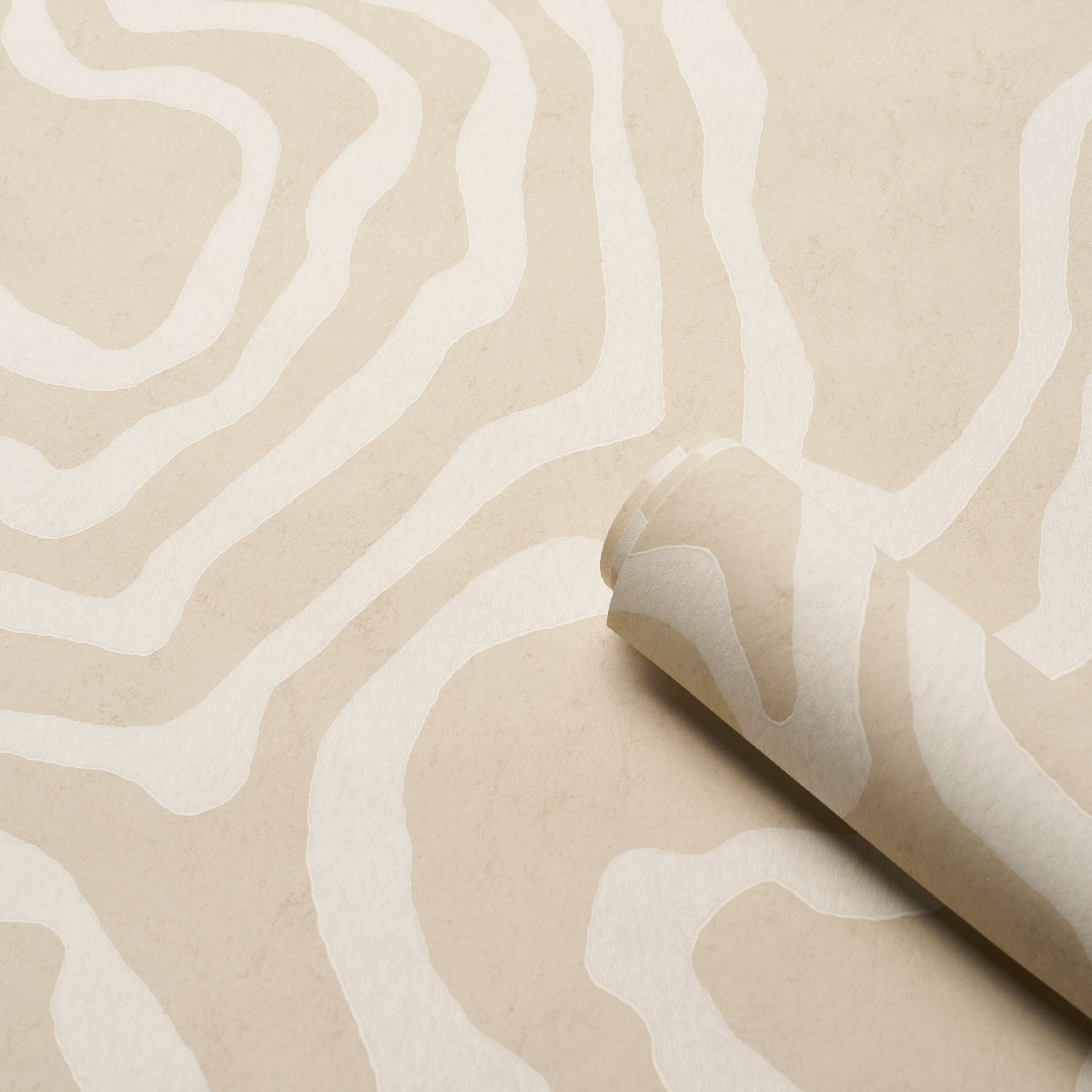 Schumacher Defeo Bone Wallpaper 5016101