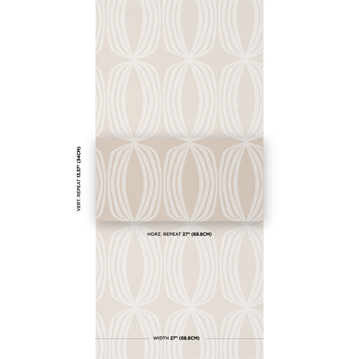 Schumacher Fontana Birch Wallpaper Sample 5016120