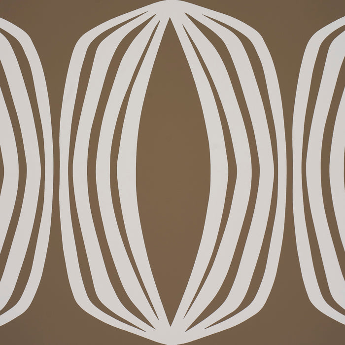 Schumacher Fontana Peat Wallpaper Sample 5016121