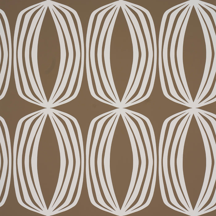 Schumacher Fontana Peat Wallpaper Sample 5016121