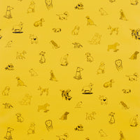 Schumacher Good Dogs Everywhere Taxi-Cab Yellow Wallpaper 5016131