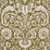 Schumacher Suffolk Damask Grisaille Wallpaper Sample 5016242