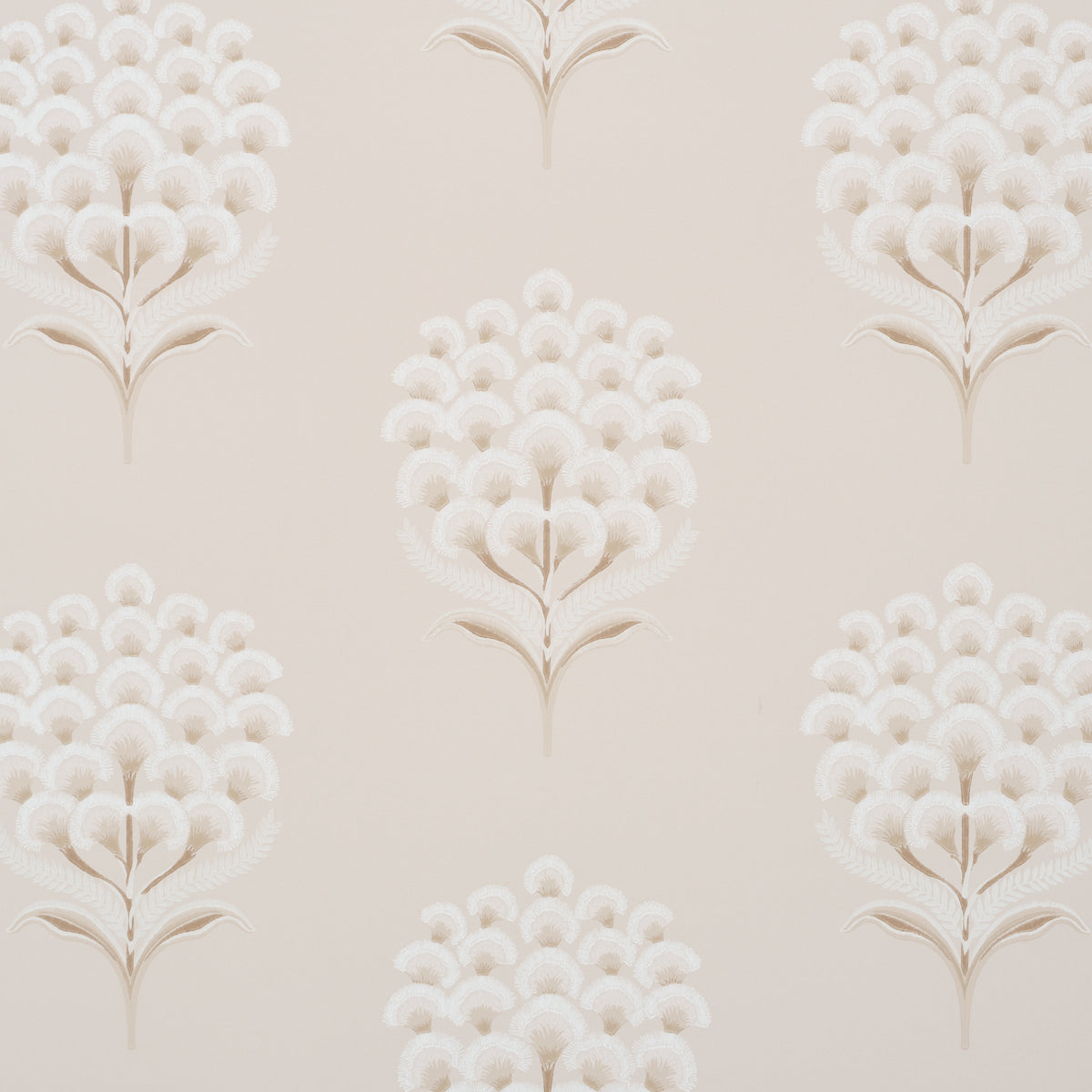 Schumacher Aurelia Limestone Wallpaper Sample 5016340
