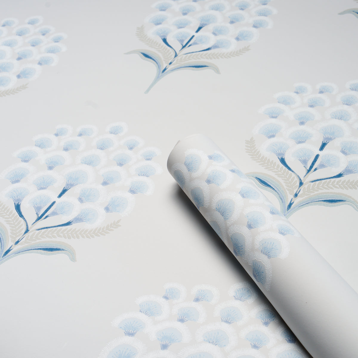 Schumacher Aurelia Porcelain 5016341 Wallpaper | 40% Off (Samples)