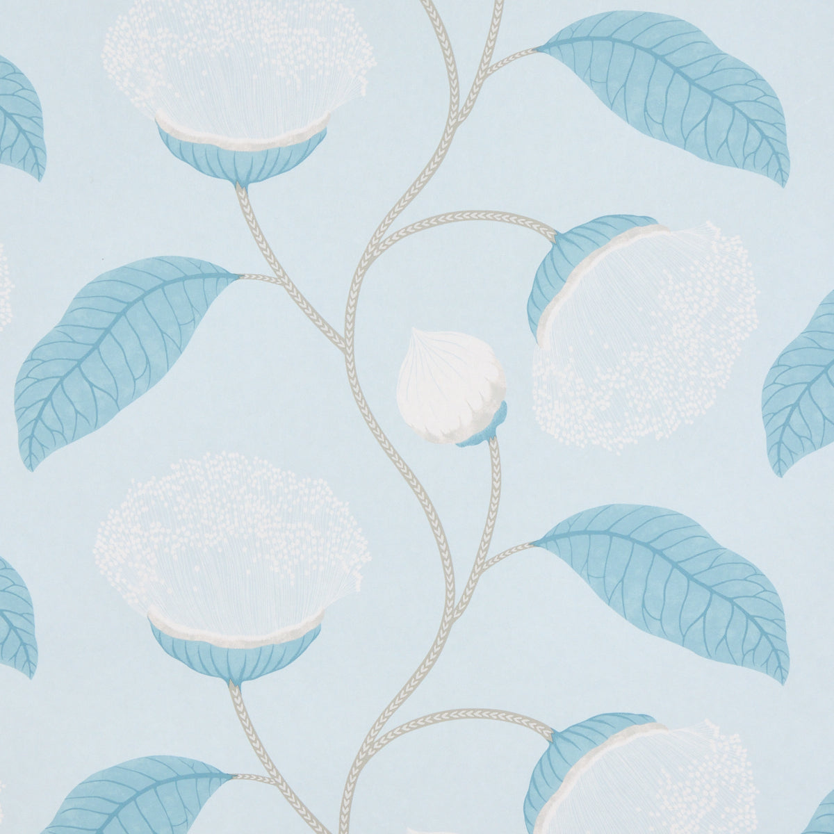 Schumacher Celinda Sky Wallpaper Sample 5016361